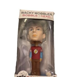 Funko The Big Bang Theory Wacky Wobbler Sheldon Bobble Head New In DAMAGED Box